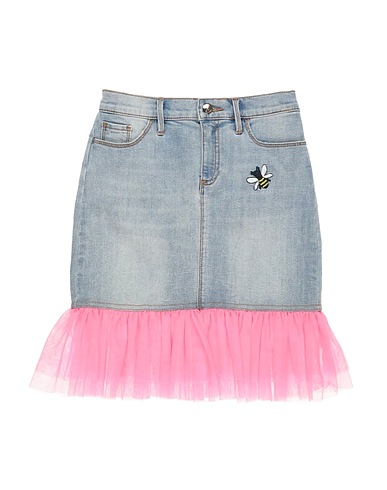 JUICY COUTURE Gonna jeans Blu 71% Cotone, 18% Poliestere, 9% Viscosa, 2% Elastan
