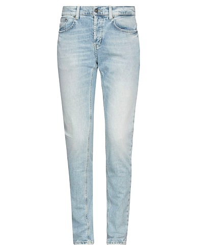 DONDUP Denim trousers Blue 98% Cotton, 2% Elastane