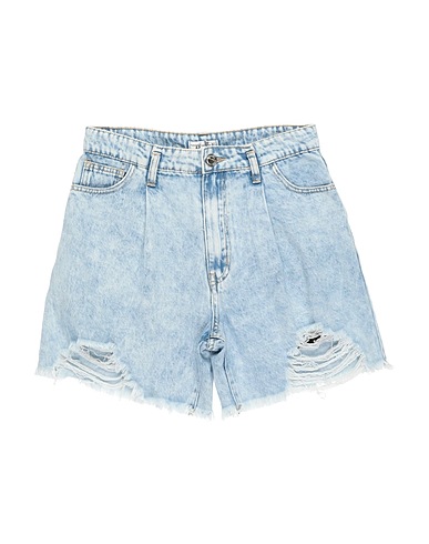 TO BE TOO Shorts Blau 100% Baumwolle