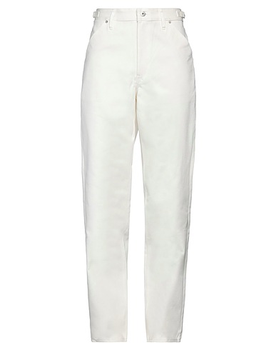 JIL SANDER+ Denim pants White 100% Cotton