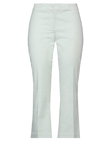 QL2  QUELLEDUE Casual pants Light green 97% Cotton, 3% Elastane