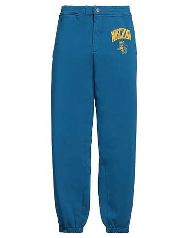 MOSCHINO Pantalone COUTURE Verde petrolio 100% Cotone