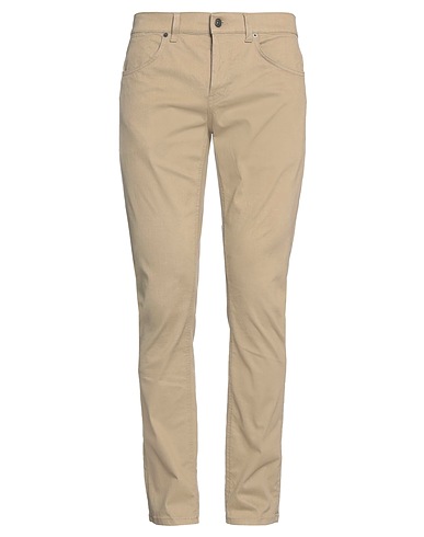DONDUP 5-pocket Military green 93% Cotton, 5% Cashmere, 2% Elastane