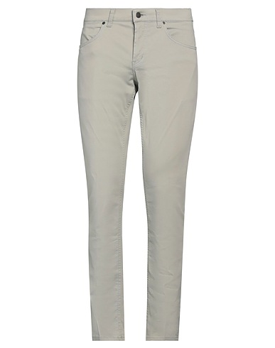 DONDUP 5-pocket Grey 93% Cotton, 5% Cashmere, 2% Elastane