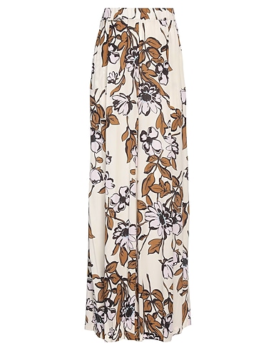 MEIMEIJ パンツ アイボリー レーヨン 100%