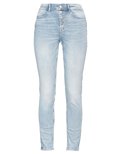 GUESS Denim trousers Blue 94% Cotton, 4% Elastomultiester, 2% Elastane