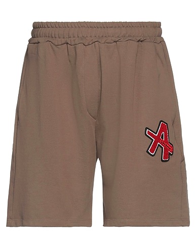 ASENSYO Shorts & Bermuda Khaki 100% Cotton