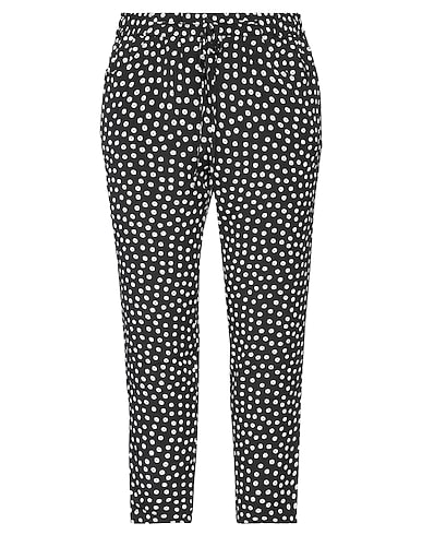 JUICY COUTURE パンツ ブラック レーヨン 100%