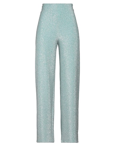 AINEA Pantalone Turchese 80% Viscosa, 12% Fibra di metallo, 7% Poliammide, 1% Elastan
