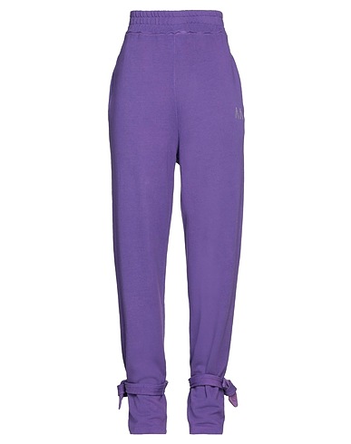 AINEA Casual trouser Purple 100% Cotton