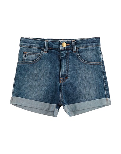 PHILOSOPHY di LORENZO SERAFINI Denim shorts Blue 65% Cotton, 35% Elastane
