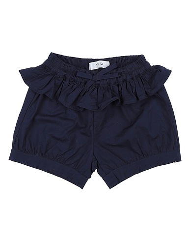 Y-CLÙ Shorts & Bermuda Midnight blue 98% Cotton, 2% Elastane