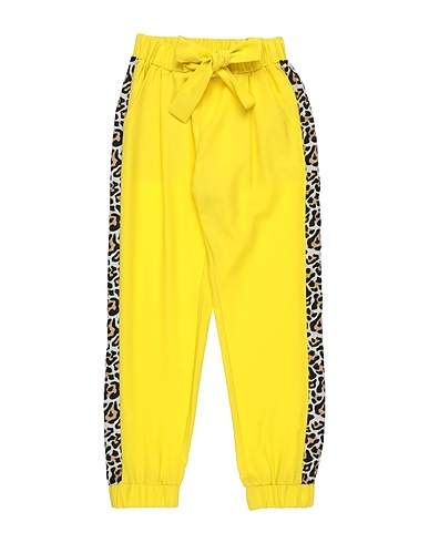 Y-CLÙ Casual trouser Yellow 100% Polyester