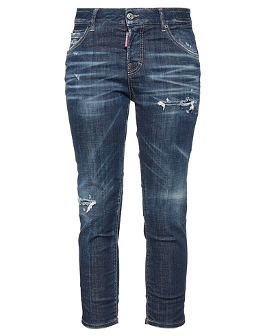 DSQUARED2 Denim trousers Blue 98% Cotton, 2% Elastane