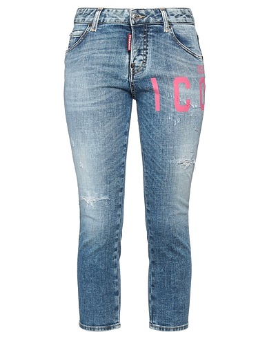 DSQUARED2 Denim trousers Blue 98% Cotton, 2% Elastane