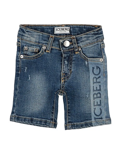 ICEBERG Denim trousers Blue 99% Cotton, 1% Elastane