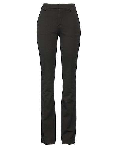 DONDUP Casual pants Dark green 69% Viscose, 25% Polyamide, 6% Elastane