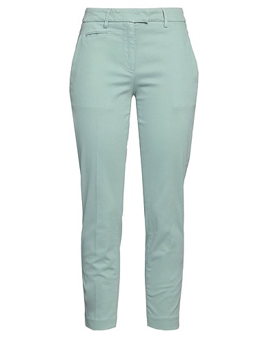 DONDUP Casual trouser Sage green 98% Cotton, 2% Elastane