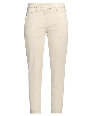 DONDUP Casual trouser Cream 98% Cotton, 2% Elastane