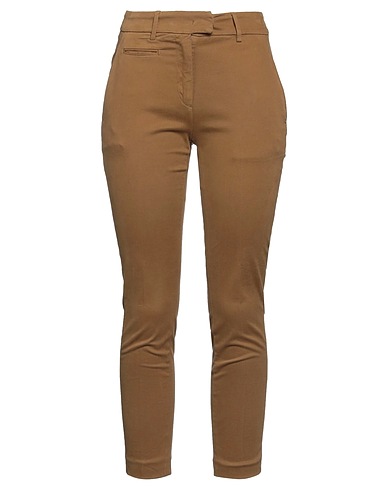 DONDUP Casual trouser Camel 98% Cotton, 2% Elastane