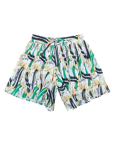 MEILISA BAI Shorts & Bermuda White 100% Polyester