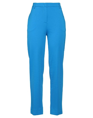 KAOS Casual pants Azure 58% Viscose, 35% Polyamide, 7% Elastane