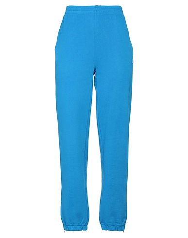 PATRIZIA PEPE Casual trouser Azure 100% Cotton, Elastane