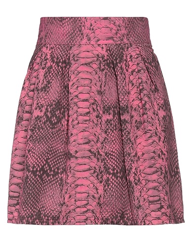 HAPPINESS Mini skirt Pink 100% Cotton