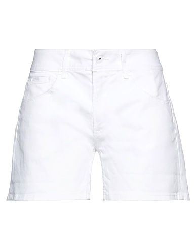 PEPE JEANS デニムショートパンツ ホワイト コットン 97% / ポリウレタン 3%