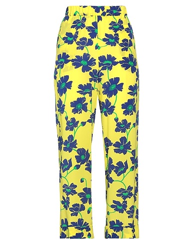 P.A.R.O.S.H. Pantalon Jaune 100% Soie