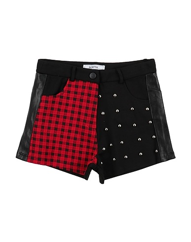 TO BE TOO Shorts & Bermudas Schwarz 65% Viskose, 30% Nylon, 5% Elastan