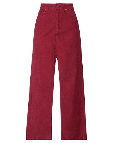 DONDUP Gonna lunga Bordeaux 98% Cotone, 2% Elastan