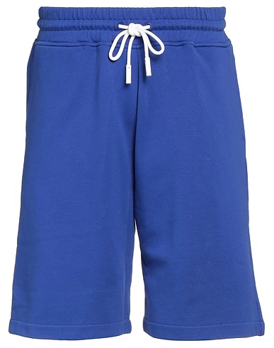 MARCELO BURLON Pantalone felpa Blu china 100% Cotone, Poliestere