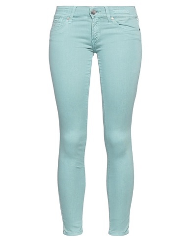 JACOB COHЁN Pantaloni jeans Verde chiaro 61% Lyocell, 30% Cotone, 7% Elastomultiestere, 2% Elastan