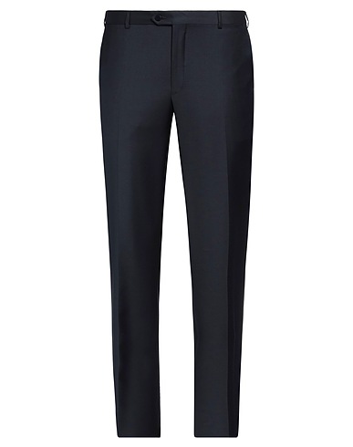 PAL ZILERI Casual trouser Midnight blue 100% Wool