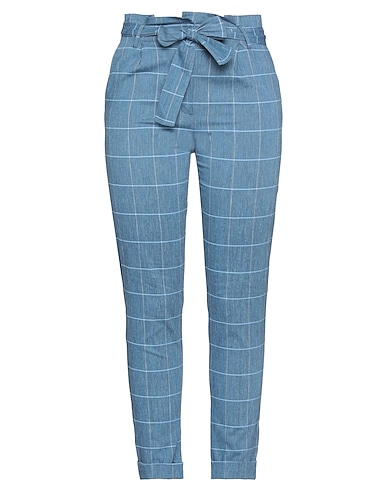 D.EXTERIOR Pantalone Avio 60% Lino, 40% Poliestere