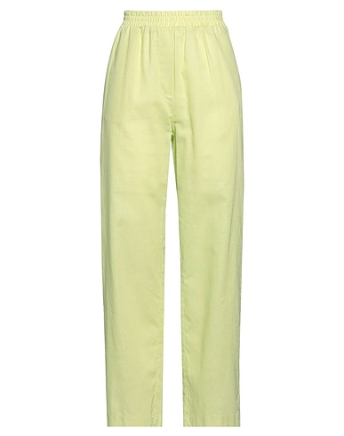 WEILI ZHENG Casual trouser Light green 100% Linen