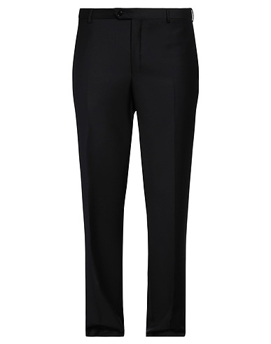 PAL ZILERI Casual pants Midnight blue 100% Wool