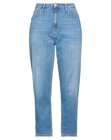 HAIKURE Denim trousers Blue 92% Cotton, 6% Elastomultiester, 2% Elastane