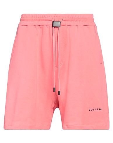 BUSCEMI Shorts & Bermuda Pink 100% Cotton, Brass