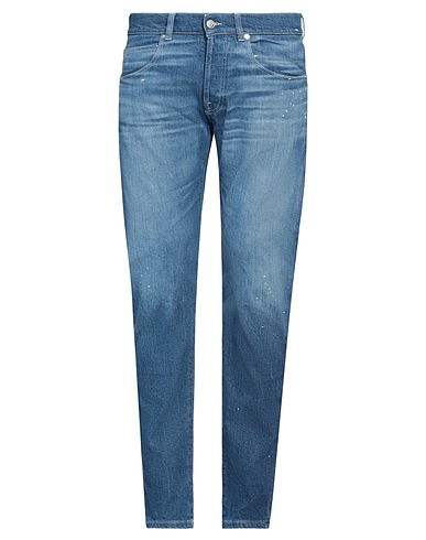 NINE IN THE MORNING Denim trousers Blue 98% Cotton, 2% Elastane