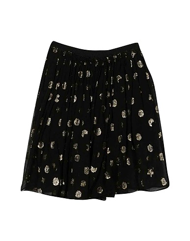 STELLA McCARTNEY KIDS Gonna Nero 91% Seta, 9% Fibra Metallizzata