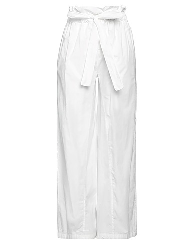 ERIKA CAVALLINI Casual trouser White 100% Cotton