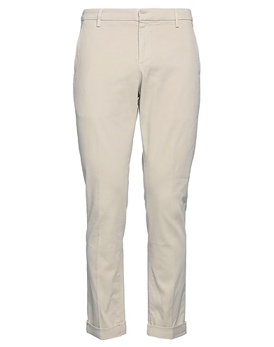 DONDUP Casual trouser Beige 98% Cotton, 2% Elastane