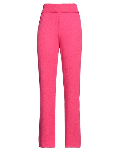 DANIELE FIESOLI Casual trouser Fuchsia 74% Organic cotton, 26% Recycled polyamide