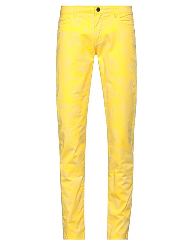 TRUSSARDI COLLECTION Five Pockets Gelb 97% Baumwolle, 3% Elastan