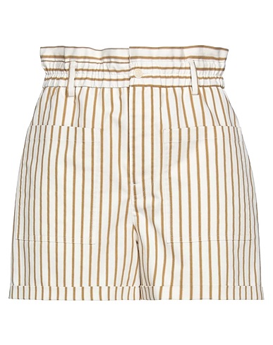 MANUEL RITZ Shorts & Bermudas Beige 65% Baumwolle, 30% Polyester, 5% Andere Fasern