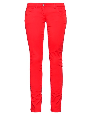 TRUSSARDI COLLECTION Pantalone Rosso 98% Cotone, 2% Elastan