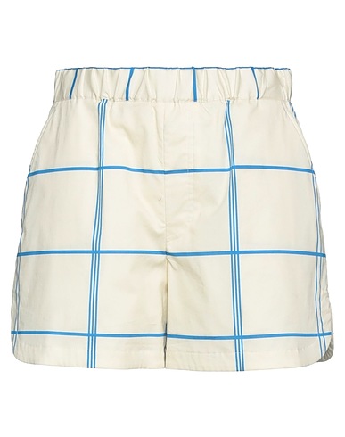 MANUEL RITZ Shorts & Bermuda Beige 97% Cotton, 3% Elastane