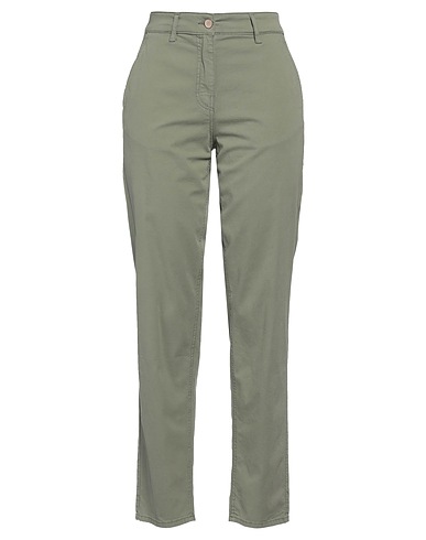 NIŪ Casual pants Military green 97% Cotton, 3% Elastane